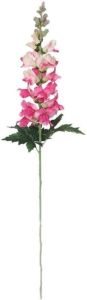 Искусственный цветок Антирринум розовый 81 см
