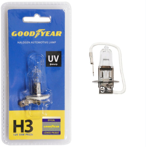 Автолампа Goodyear Н3 12V 55W PK22s (блистер)