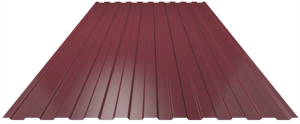 Профнастил Таврос С-8 красный 2000x1200х0,45 мм 1