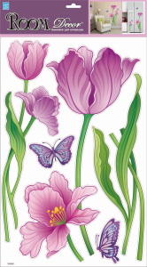 Наклейка декоративная Room Decor 9339 RCA тюльпан 32x50 см