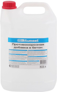  Противоморозная добавка Bitumast 5 л
