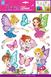 Наклейка декоративная Room Decor 6804 PSA сказочный эльф 27,5x35 см