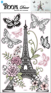 Наклейка декоративная Room Decor 5540 RKA эльфелева башня 32x50 см