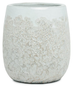 Горшок керамика "Глазурь" бежевый D28 H30