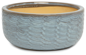 Горшок керамика "Глазурь" голубой D32 H14,5