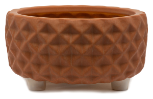 Горшок керамика бонсай терракотовый D24 H12,5