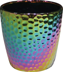 Горшок керамика мультицвет D15 H15