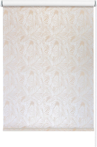 Рулонные шторы Эскар Palma бежевый 140x160 см