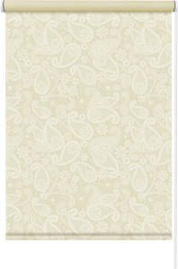 Рулонные шторы Эскар Пейсли ванильный 200x160 см