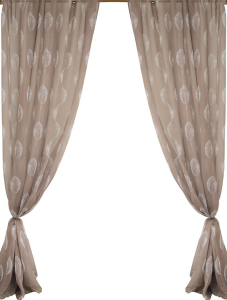 Штора тюлевая Belezza EMILIA 240x280 см бежевая