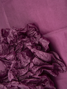 Упаковочная бумага Тишью бордовый 50x66 см