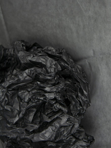 Упаковочная бумага Тишью черный 50x66 см