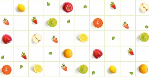 Панель ПВХ листовая Фрэш 484х964х3 мм