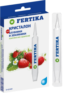 Удобрение минеральное FERTIKA Кристалон для клубники и земляники 50 мл