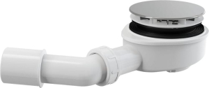 Сифон для душевого поддона AlcaPLAST A491CR 90 мм 50 мм