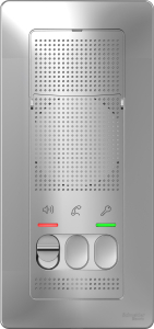 Вызывная панель Schneider Electric Blanca алюминий