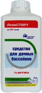 Средство для бассейна АКВАСТАРТ 1 л