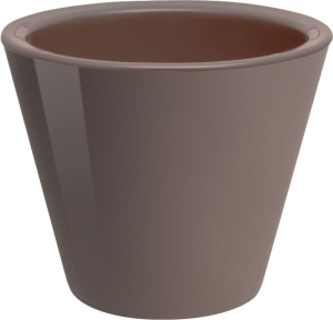 Кашпо со встроенным дренажем КЛАССИКА мокко D23 H19,5