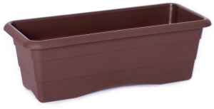 Ящик балконный GARDENPLAS шоколад 40 см