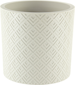 Кашпо этна IDEA белый ротанг D28 H27