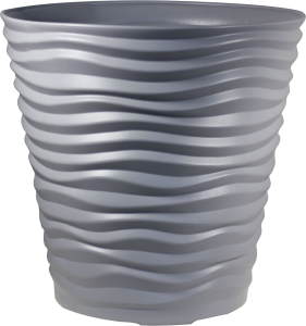 Кашпо дюна IDEA французский серый D25,5 H24