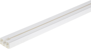 Профиль однорядный Конструктор белый 2.4 м