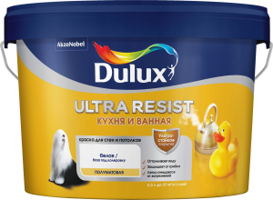 Краска интерьерная DULUX Ultra Resist полуматовая 2.5 л