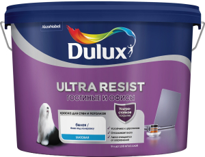 Краска интерьерная DULUX Ultra Resist матовая 9 л