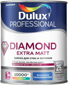 Краска интерьерная DULUX DIAMOND EM 1 л