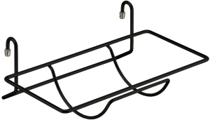 Полка для бумажных полотенец LEMAX черная матовая 115х210 мм