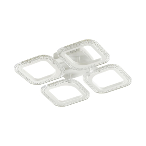 Люстра Lumion Hunter LED 64 Вт с пультом ДО 36x8x36 см, белый