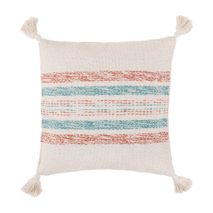 Декоративная подушка Desert бежевая, коричневая, голубая 40х40 см 