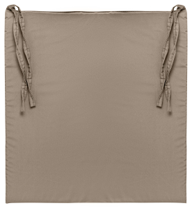 Галета для стула Бельвита бежевая 40x35 см