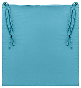 Галета для стула Бельвита бирюзовая 40x35 см