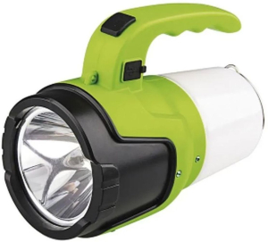 Фонарь-фара СИБИРСКИЙ СЛЕДОПЫТ-Атум, 1 LED + 8 LED, аккум. 220В, USB