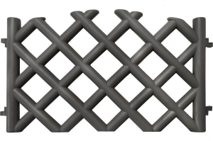 Заборчик BAROKKO графит 40х70 см 4 шт