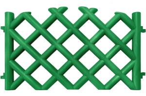 Заборчик BAROKKO зеленый 40х70 см 4 шт