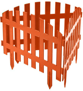 Заборчик RENESSANS терракот 35х45 см 7 шт