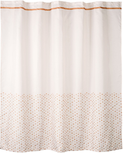 Штора для ванной комнаты Moroshka Royal Ascot 180х180 см бежевый