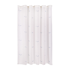 Штора тюль сетка Klassika бело-синяя 250x260 см