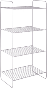 Стеллаж MOROSHKA Кингсайз сталь 40х25х80 см серый