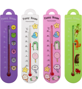 Термометр GARDEN SHOW FUNNY HOUSE 17х4 см