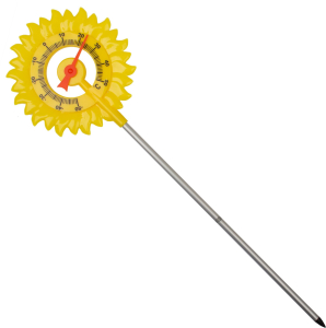 Термометр уличный подсолнух GARDEN SHOW Подсолнух 18,5х63 см