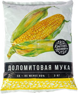 Удобрение минеральное Классика дачника мука доломитовая 3 кг