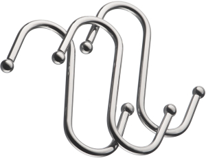 Крючки большие LEMAX хром 12х40х70 мм 3 шт