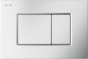 Панель смыва для инсталляции AM.PM PRO C S матовая хром