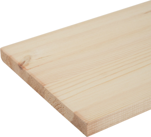 Щит мебельный хвоя АВ 18х300x1500 мм