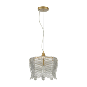 Подвес Lumion Beatris 3xE27х40 Вт 32x32x27 см, золотистый