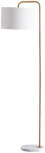Торшер RUPERT 1хE27х60 Вт медь 35х155х45 см