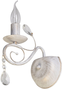 Бра настенное DE SITY 1xЕ14х60 Вт белый 23х13х23 см